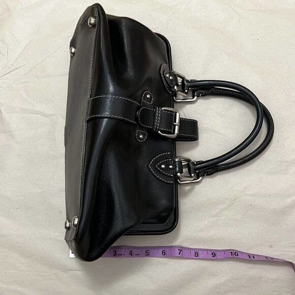 MARC JACOBS CONTRAST STITCHING LEATHER BAG - Picture 4 of 10